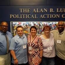 L.I. Federation of Labor Leadership Class, Albany trip