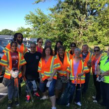 Working Women&#039;s Committee Highway Cleaning June 16, 2018