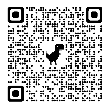 A qr code with a dinosaurAI-generated content may be incorrect.
