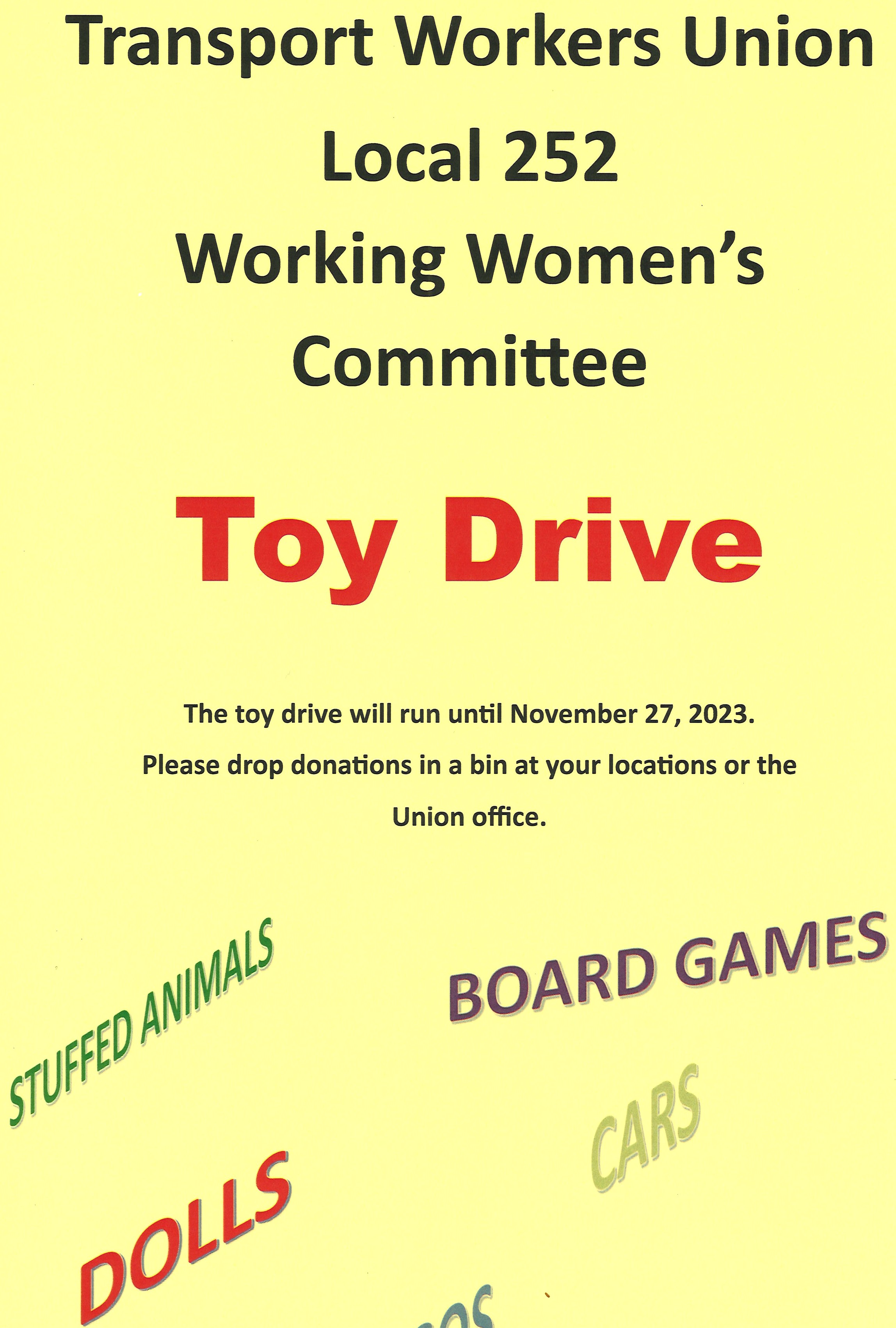 Toy Drive