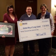 TWU Local 252 with United Way of Long Island