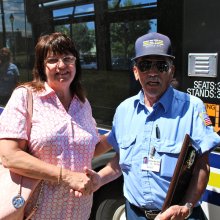 Suffolk bus driver puts brakes on career after 1.25M miles