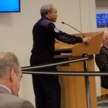 MTA Hearing - Warren Cox Stopped a woman from jumping in front of an oncoming train and pulling her 8 year old daughter with her