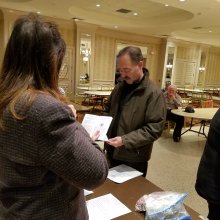New Union Members from Guardian Bus Co. being Sworn In January 2017