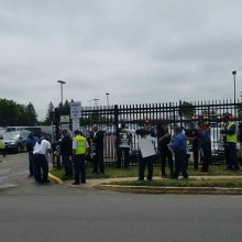 TWU Local 252 Picketing at Transdev
