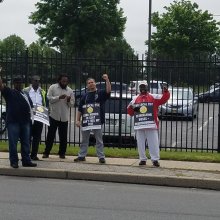 TWU Local 252 Picketing at Transdev