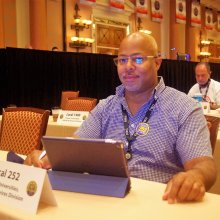 26th Constitutional Convention - Neal Galloway,  Secretary Treasurer