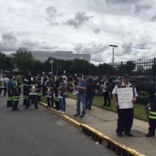 TWU Local 252 Picketing at Transdev