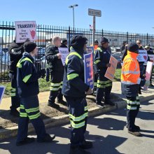 Picketing Transdev