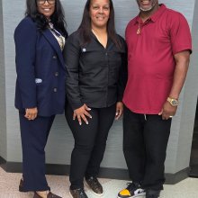 Carla Fore, Dawn Gonzalez and Robert Crump
